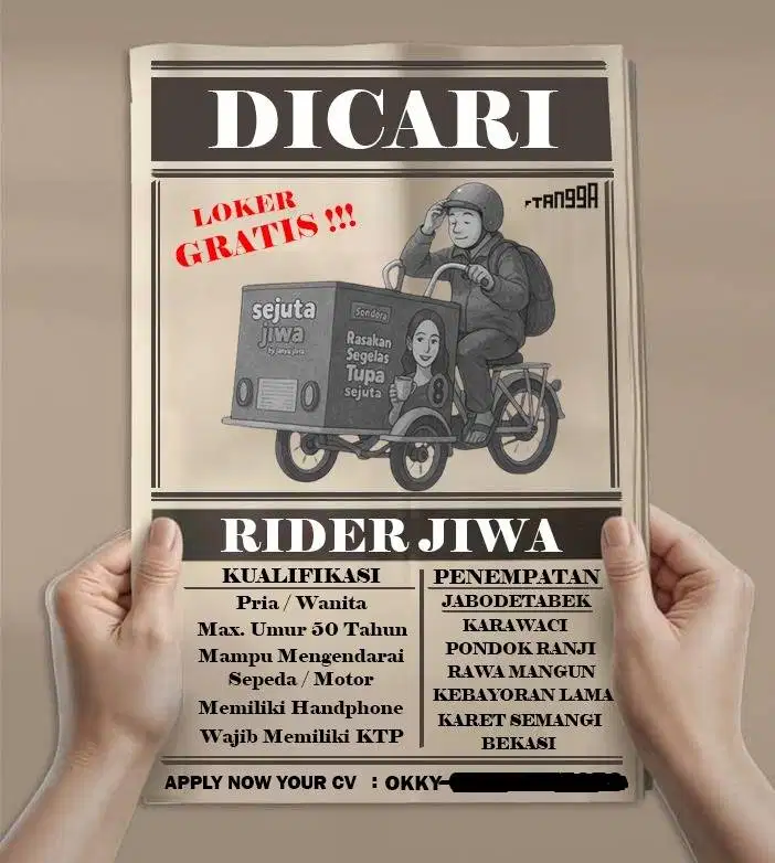 RIDER KOPI KELILING SEJUTA JIWA