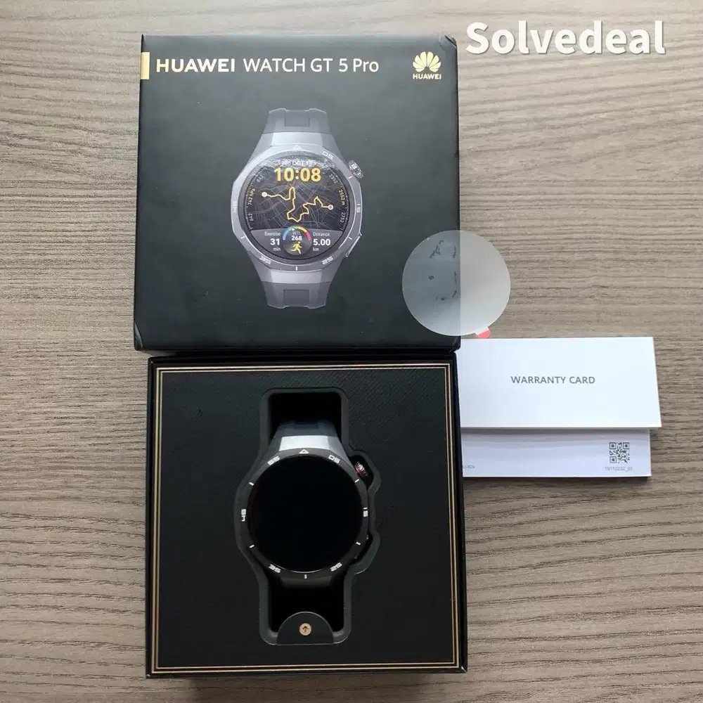 Huawei Watch GT 5 Pro 46mm Black Mulus