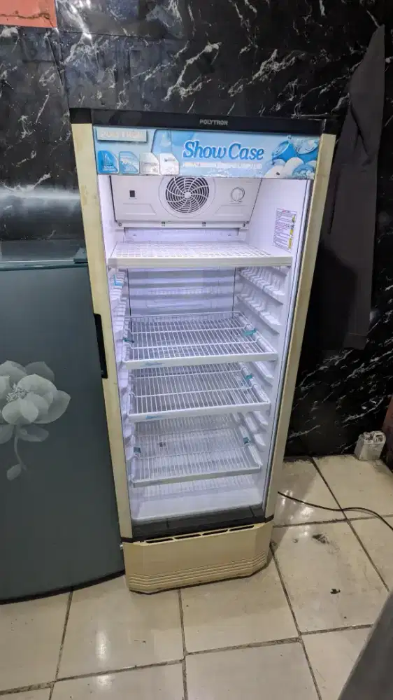 Jual showcase kulkas pendingin minuman ukuran 4 rak tanggung