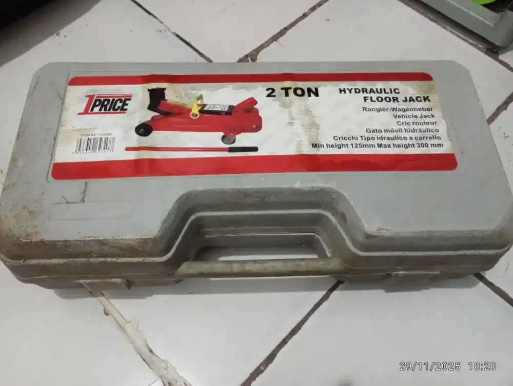 Dongkrak hydraulic floor jack 1 Price dengan kapasitas 2 ton