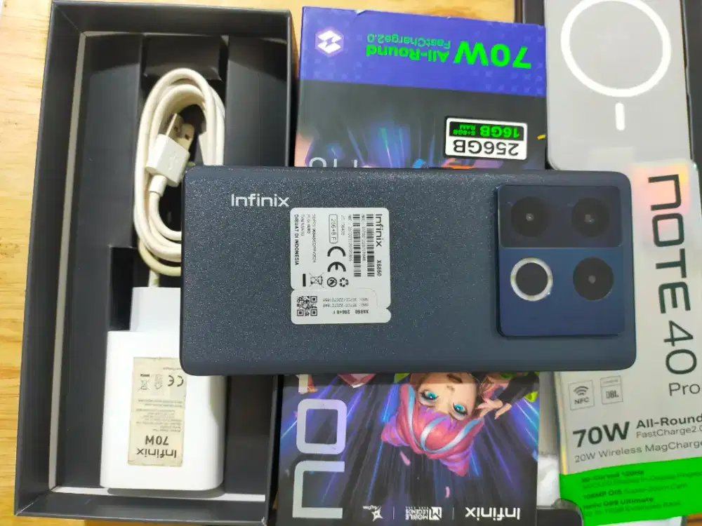 Infinix Note 40 Pro Nfc  4G Ram 8+8/256 Second Resmi