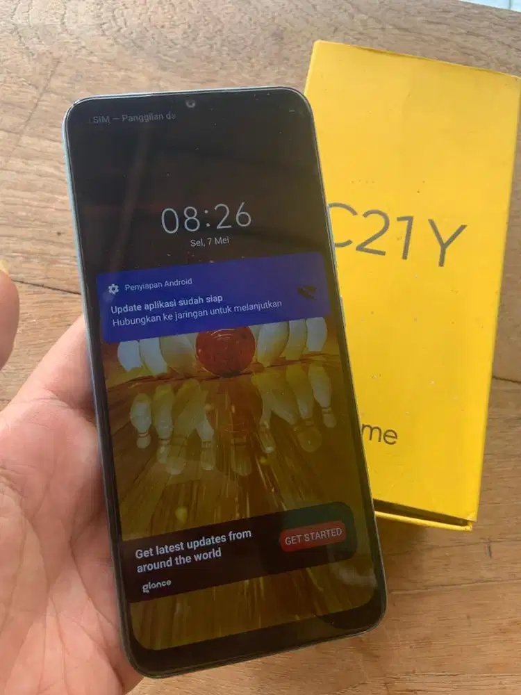 Realme C21Y 4/64gb segel resmi gak ada minus