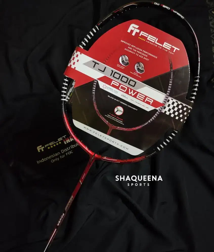 Raket badminton FELET TJ 1000 POWER