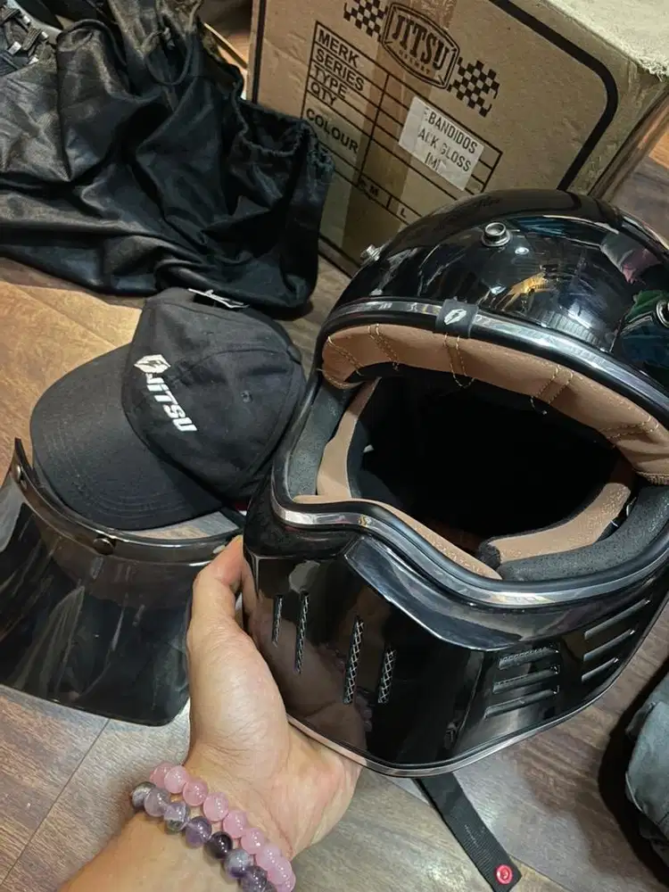 Helm cakil jitsu brand new size M