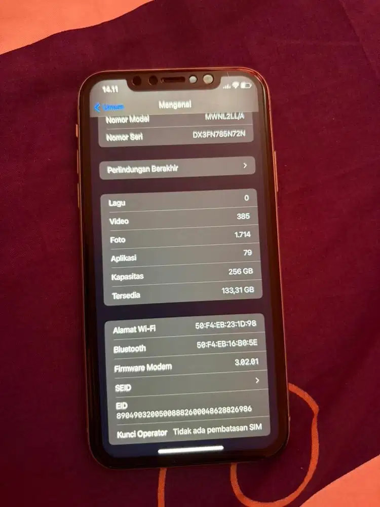 Iphone 11 256gb inter murah