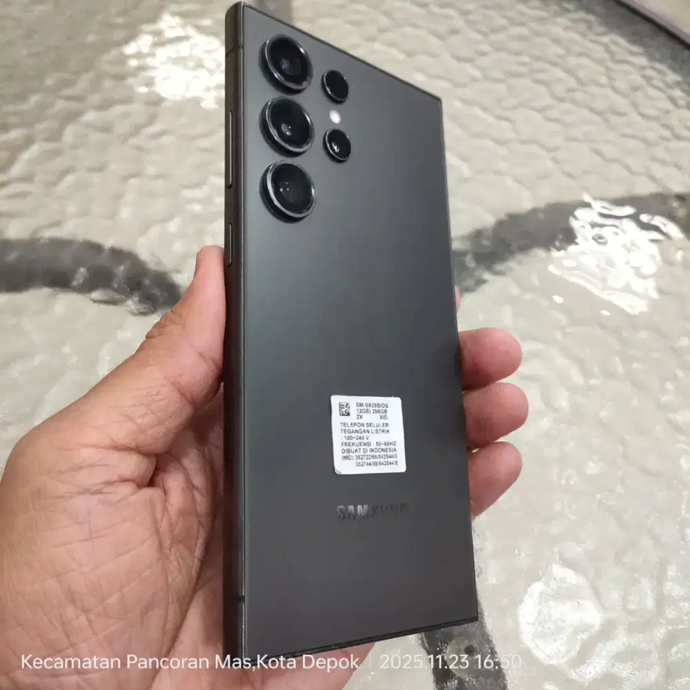 S24 Ultra sein ram 12/256gb fulset normal no minus