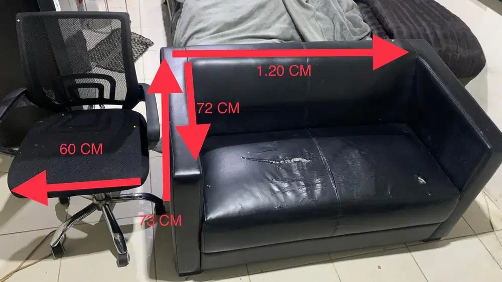 Jual sofa kondisi 70%