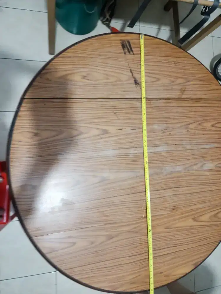 Meja Makan bulat dan persegi bisa lipat