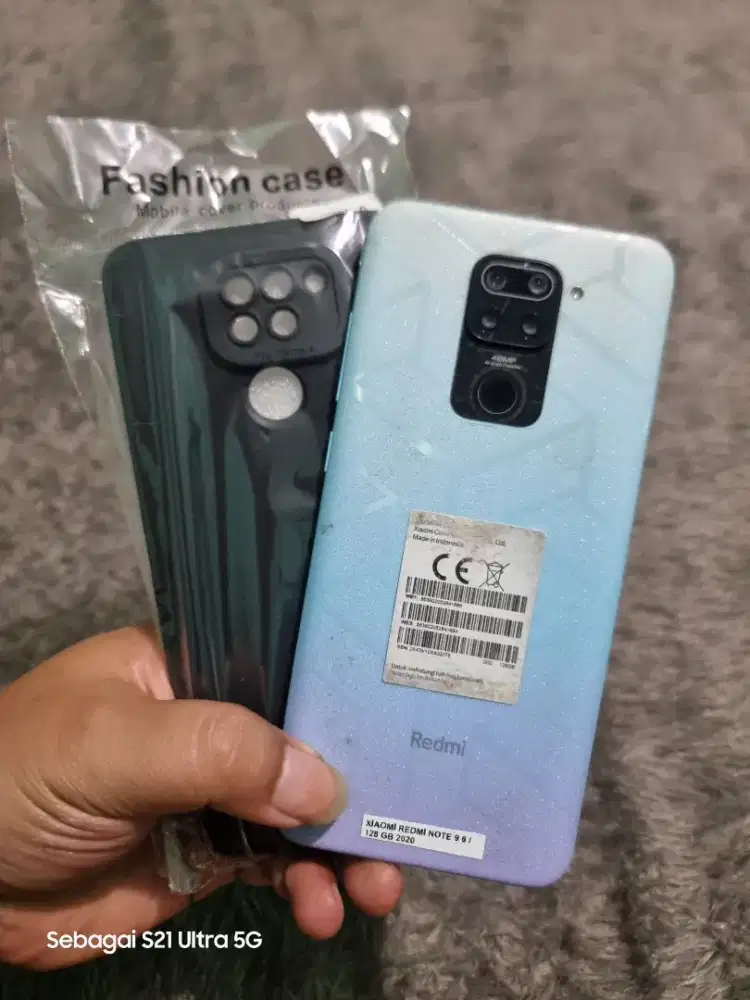 Xiaomi Redmi Note 9 Ram 6+2/128GB Murah, Siap Pakai (Lokasi Cicaheum)