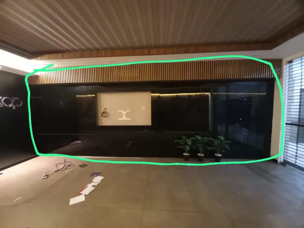 Bongkaran Partisi woodpanel lantai vynil dan lain2