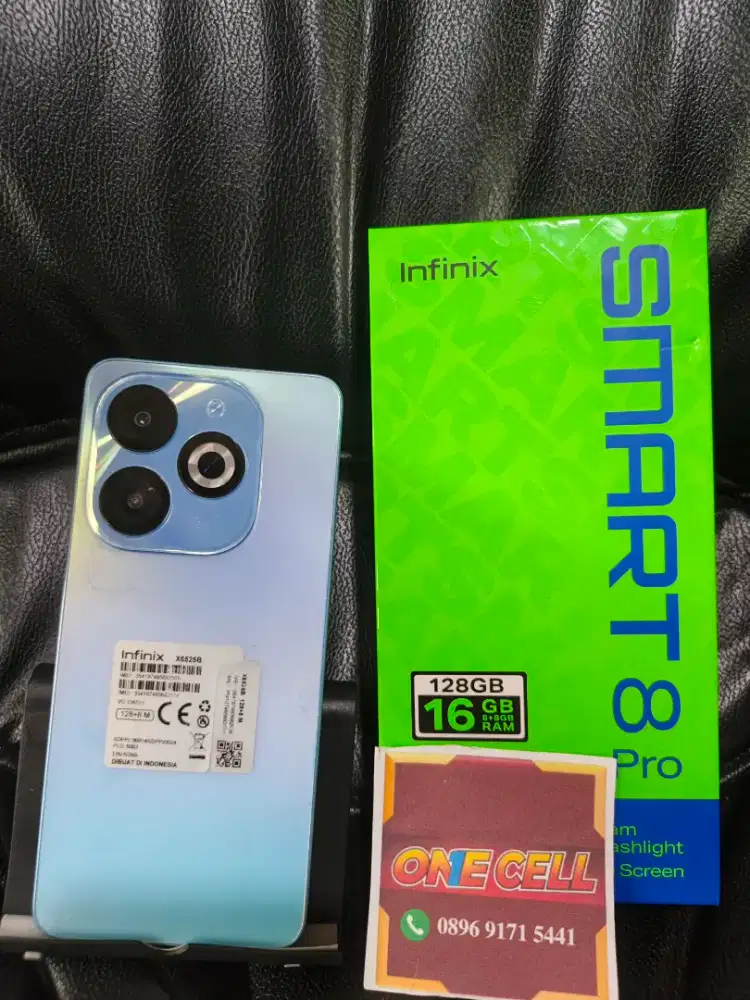 Infinix Smart 8 Pro Ram 8+8/128GB Fullset Ori
