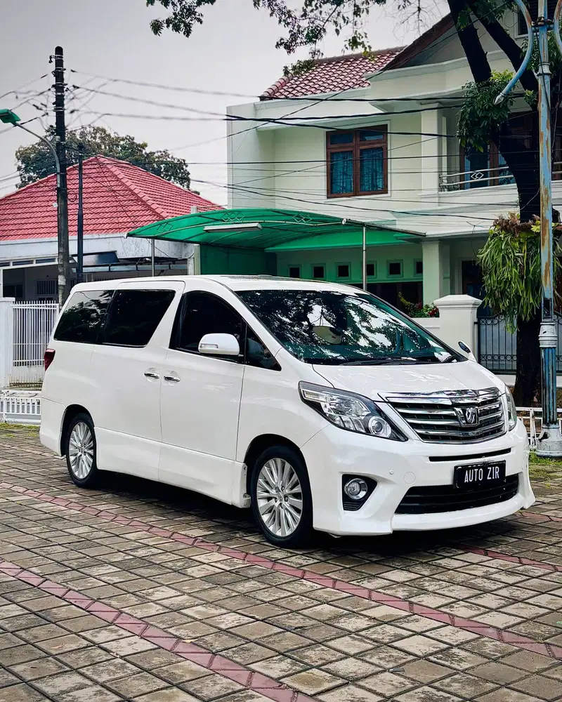 Toyota Alphard S Putih 2012 Tdp Menarik Ori Murmer Bu Antik Simpanan