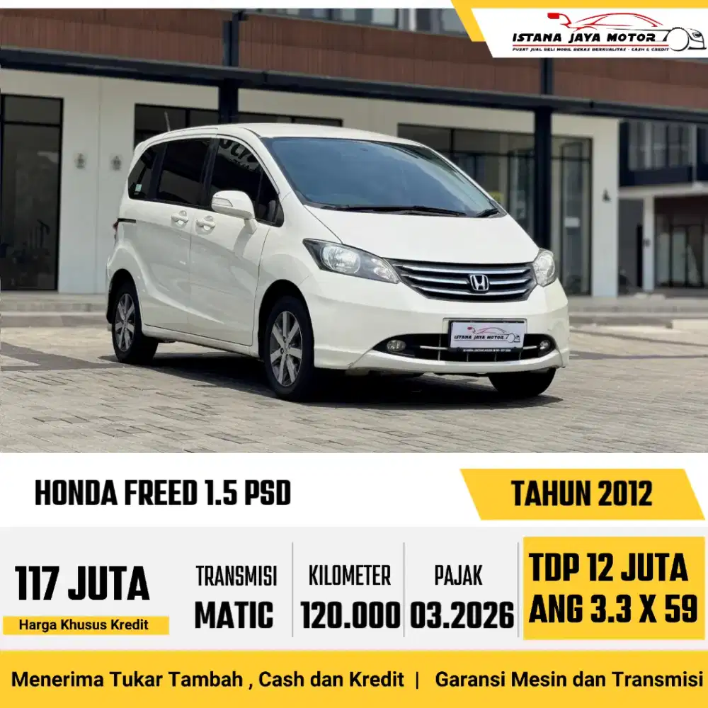 HONDA FREED 1.5 E PSD 2012