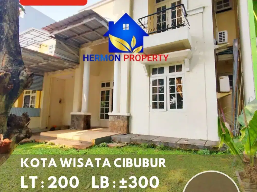 Rumah Murah DIbawah harga Pasar - Lus Tanah Besar di Kota wisata cibubur. Dapatkan BONUS Akhir Tahun