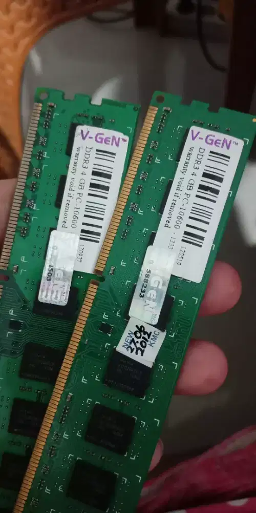 Jual memory PC DDR3 2 keping normal