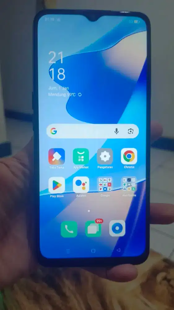 Hp oppo a54s jringn 4g ram 6/128gb lyr poni 7in fingger