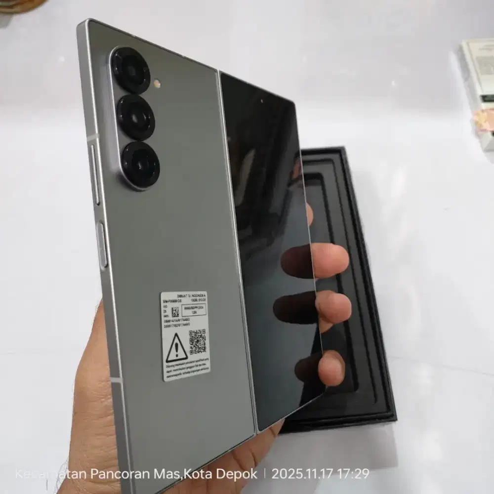 Samsung Z fold 6 sein like new ram 12/512gb