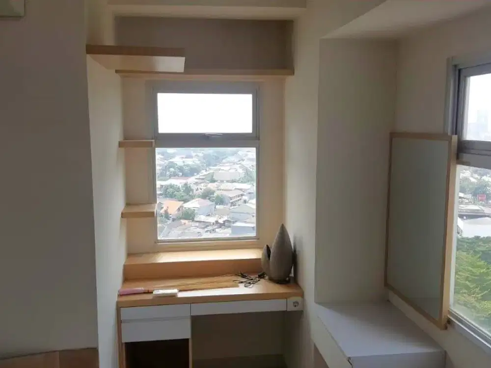 Best Price! Apartemen Menara Jakarta 43m² Oak Tower 2BR  Full Furnished