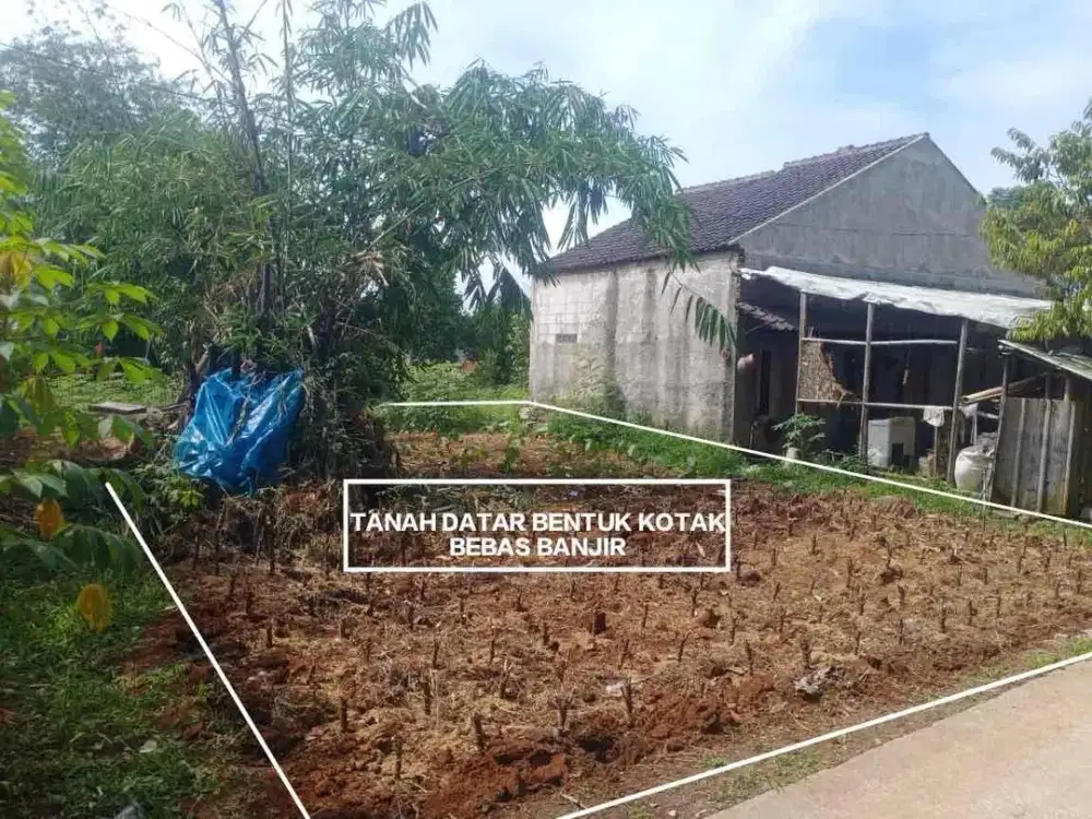 TANAH MURAH PADAT PENDUDUK DAN STRATEGIS DI CANDALI KEMANG BOGOR