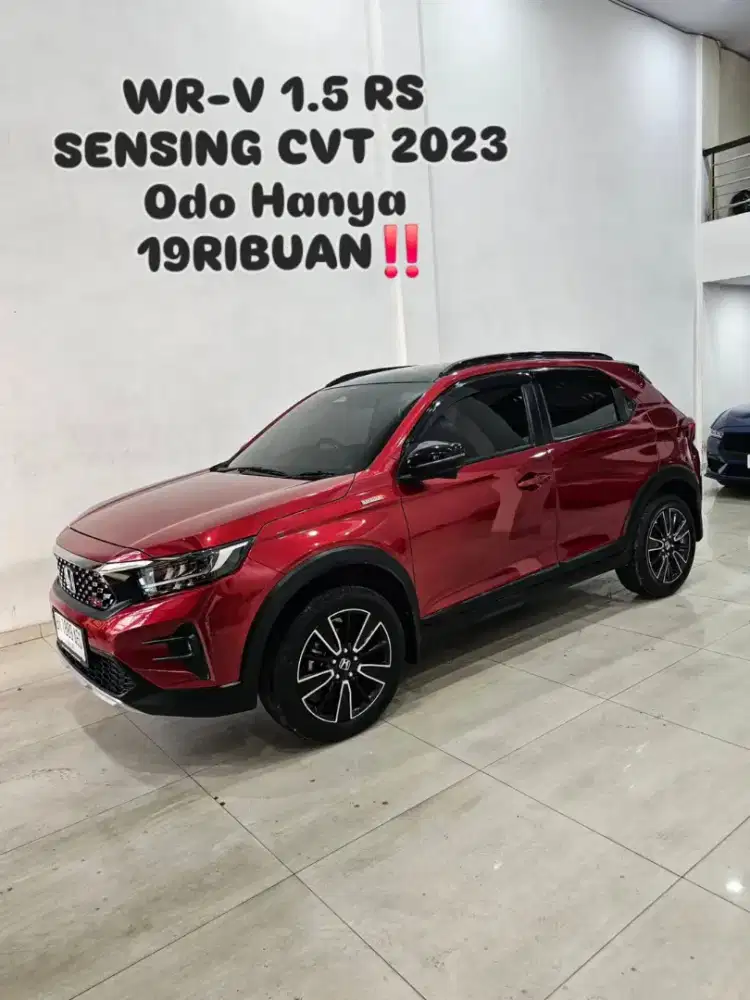 ODO 19RB‼️ WR-V 1.5 RS SENSING CVT 2023 / 2024 Merah honda wrv