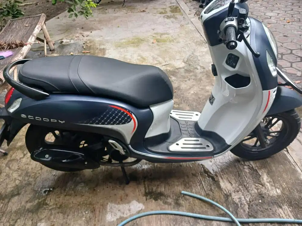 Honda Scoopy Tahun 2024 Fashion Blue