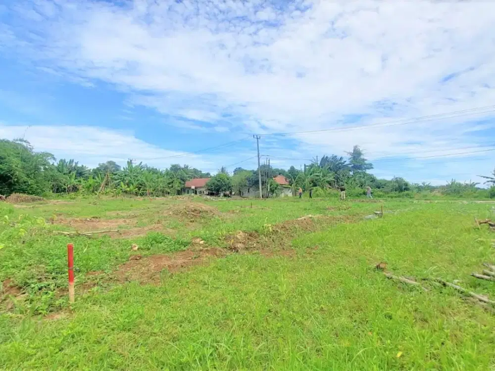 15 Menit Stasiun Cicayur, Dijual Kavling Pinggir Jalan