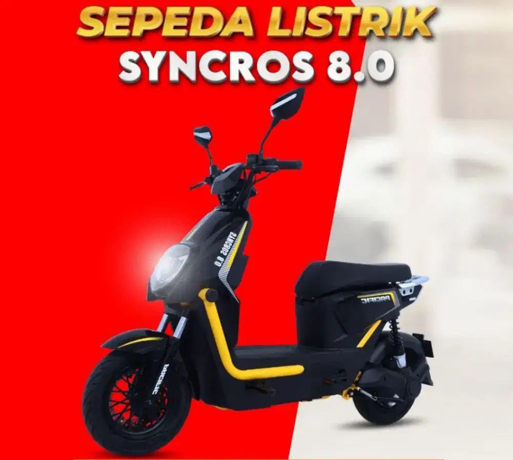 SEPEDA LISTRIK SYNCROS 8.0