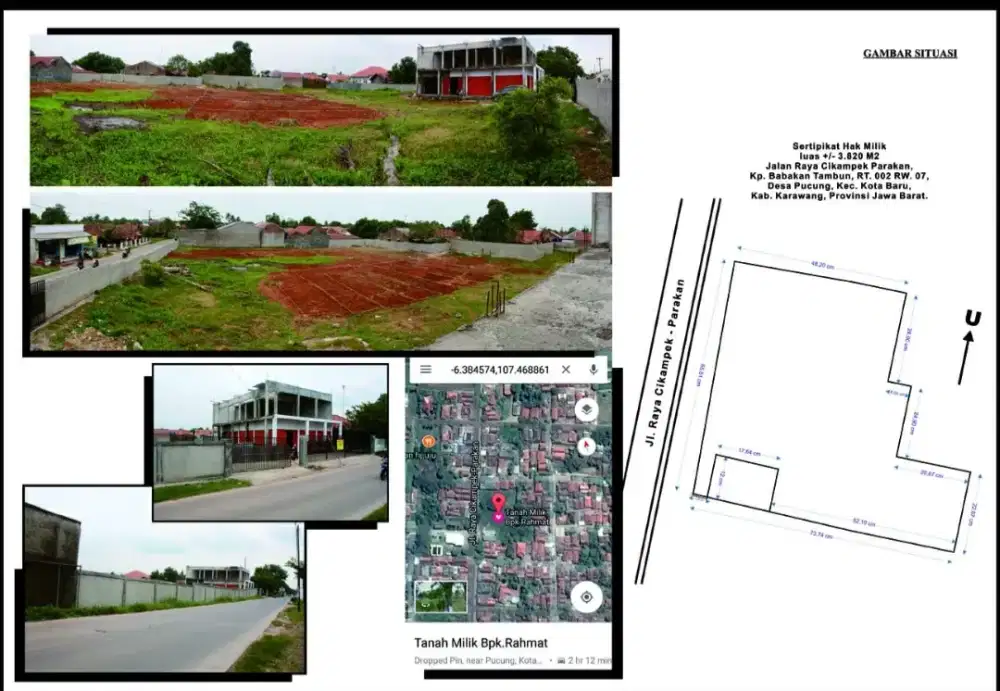 Tanah Bagunan Cikampek BU