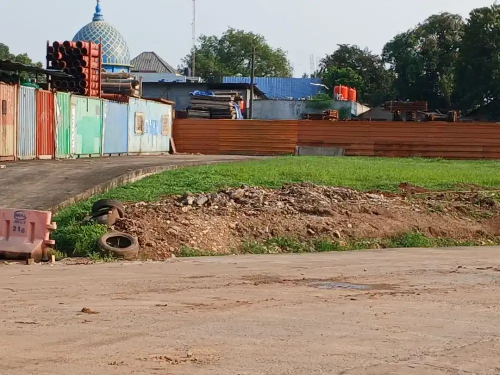 Disewa Lahan 300 m2 di rest area KM19B Tol Cikampek Tambun.