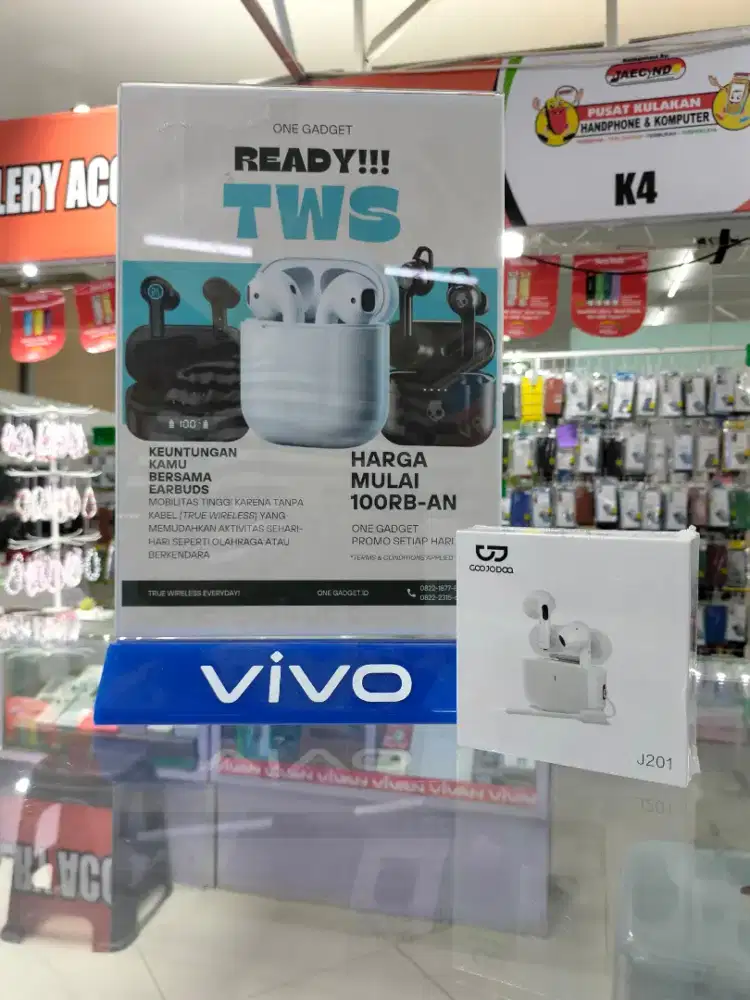 Tws Goojodoq Headset Bluetooth