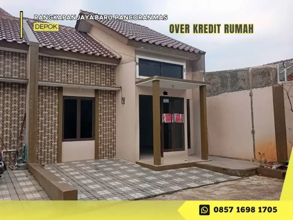 Over Kredit Rmh dkt Tol sawangan 85JT di De Sulhan Residence Depok