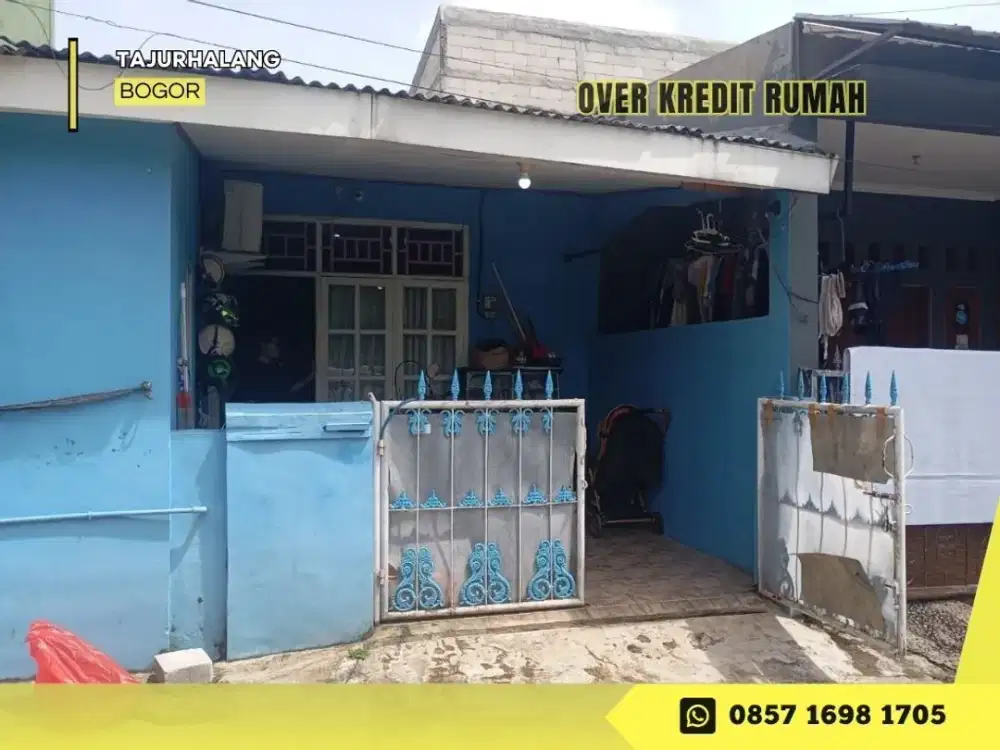 Over Kredit Rmh 49JT dkt Stasiun di Perum Pura Bojonggede Bogor