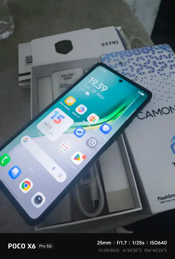 TECNO CAMON 40 (8/128) 4G HELIO G100 ULTIMATE