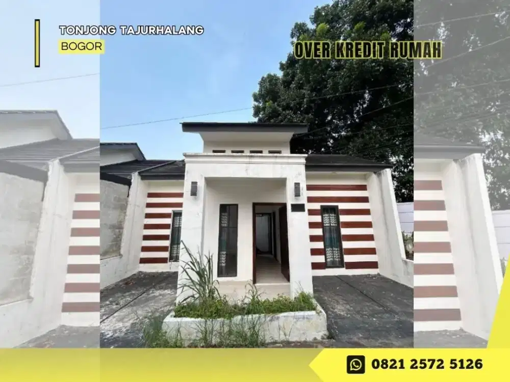 Over Kredit Rumah Murah 29JT dkt Stasiun di Grand Cahaya Residence Tonjong