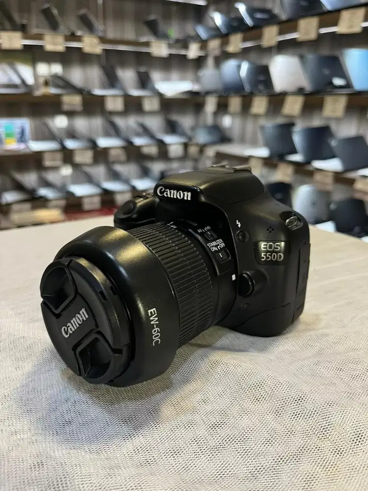 Dijual canon 550d likenew sc 25rb