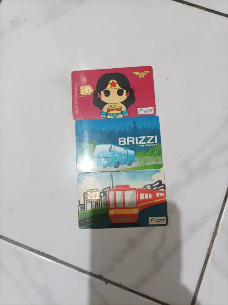 kartu ettol Flazz dan brizzi