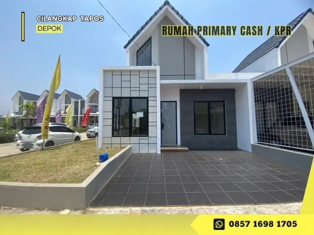 Jual Rumah Modern Cantik Siap huni FREE BIAYA BIAYA di Permata Cimanggis