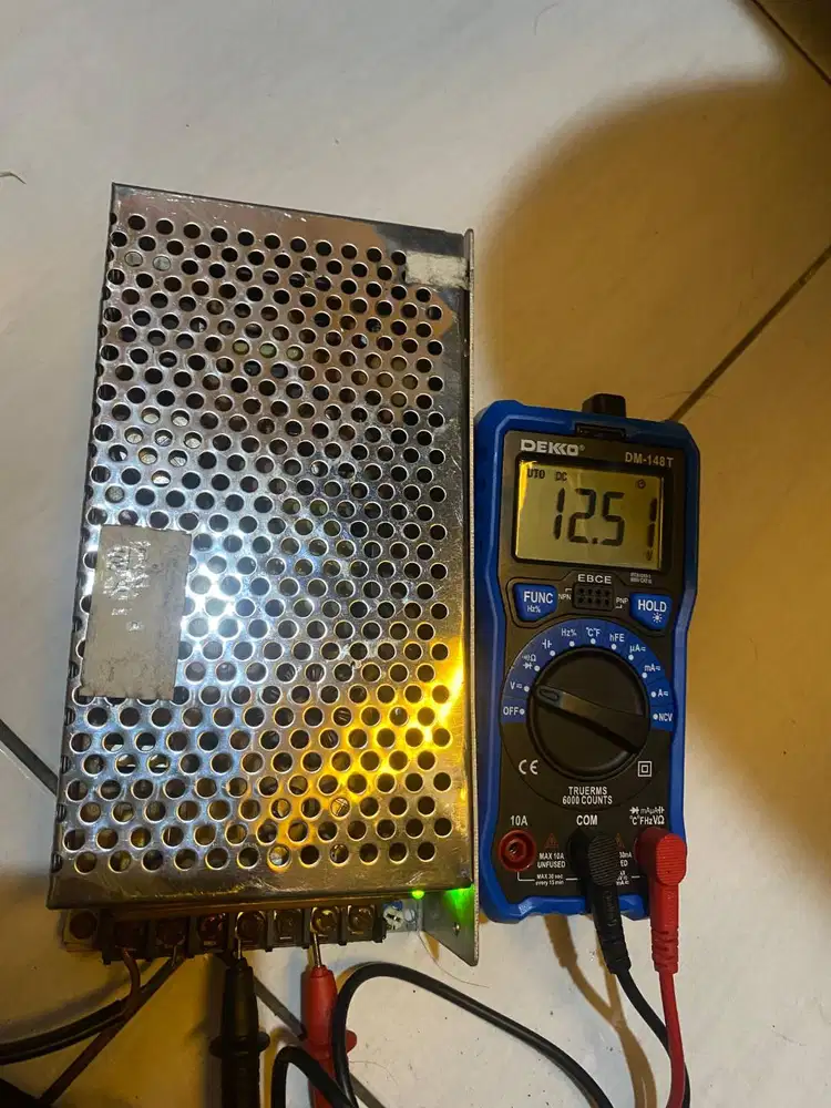 Adaptor Power Supply CCTV 12v 20a Kondisi Baik