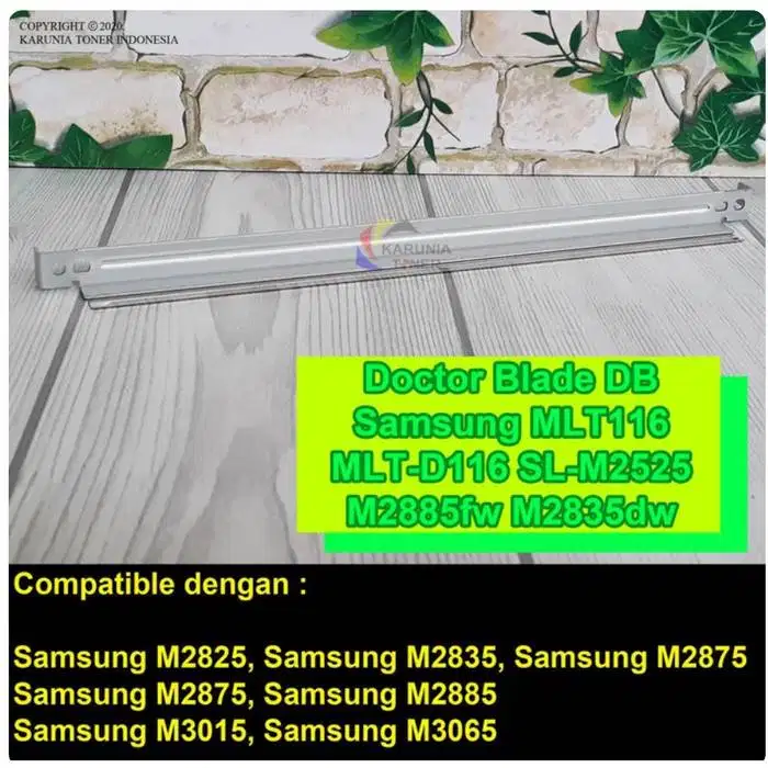Doctor Blade DB For Printer Samsung MLT116 MLT D116 M2625 M2825 M2885