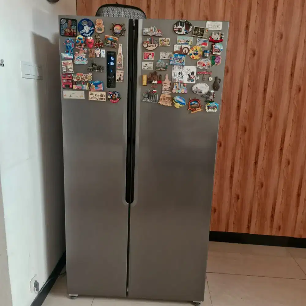 Kulkas 2 Pintu Side by Side Gea