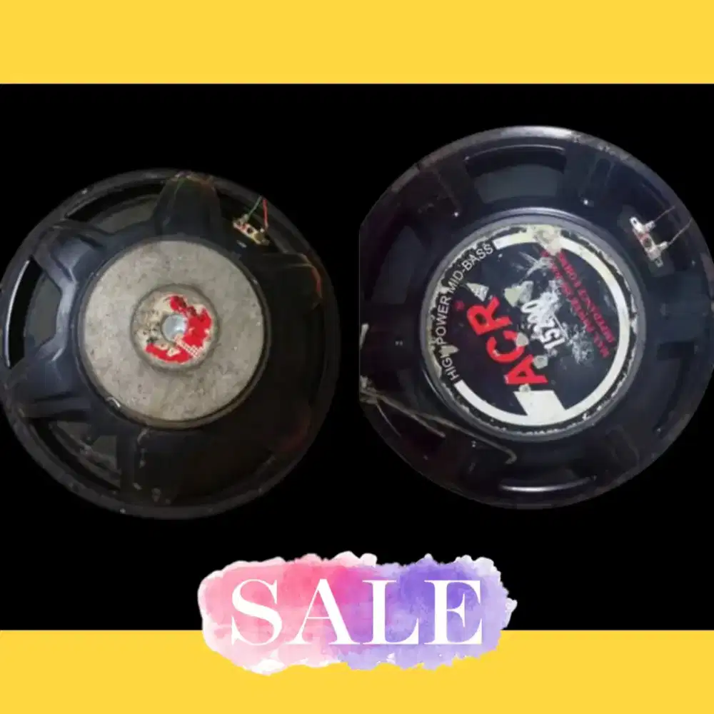 2pcs SPEAKER ACR 15inch