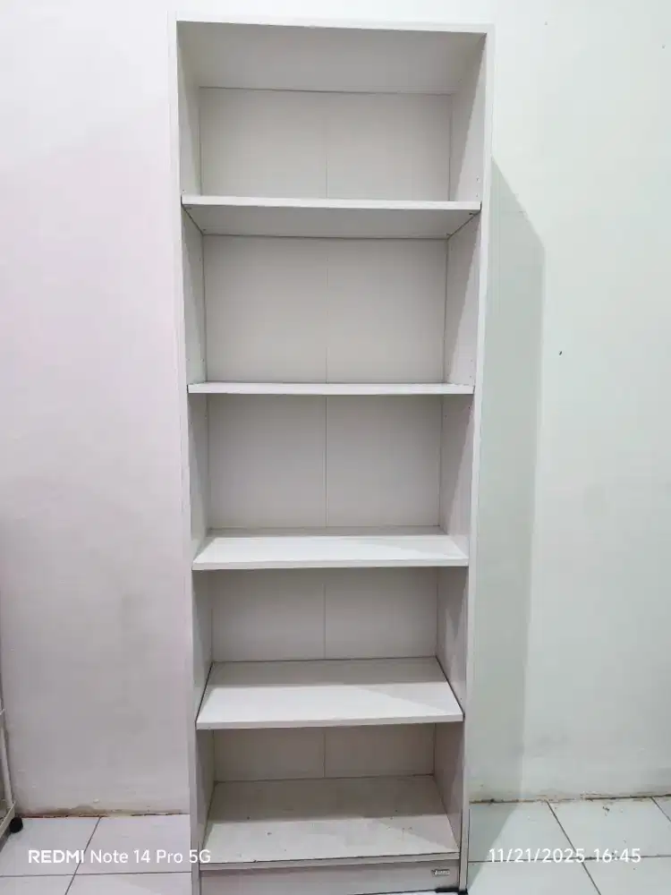 RAK SINGLE KAYU PUTIH TEMPAT PAJANGAN