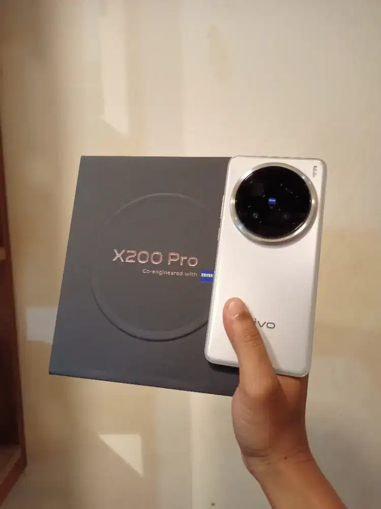 Jual Vivo X200 Pro Second Ram 16/512Gb Second Mulus Fullset Garansi On