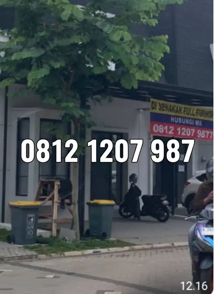 Rumah FULL FURNISHED di CItra Garden Bintaro, Fresh diplastikin!