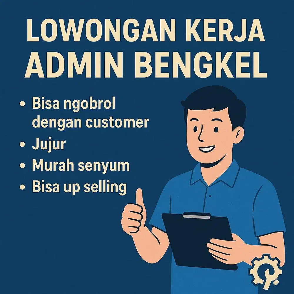 LOWONGAN UNTUK ADMIN WANITA