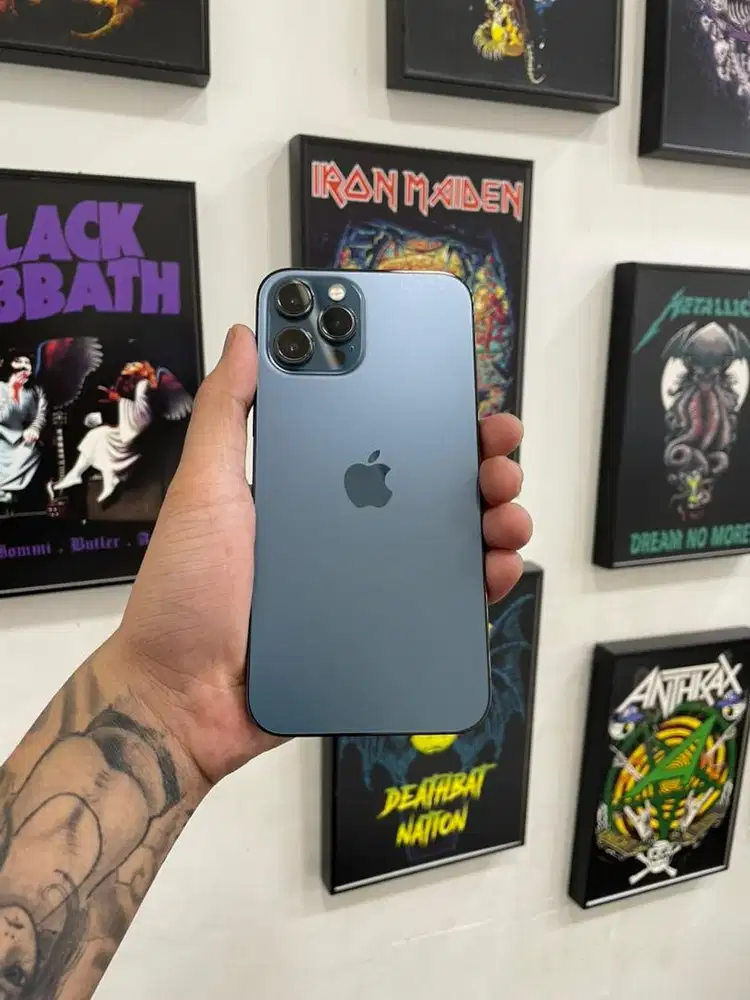 Iphone 12 Promax 128GB Fullset All Operator