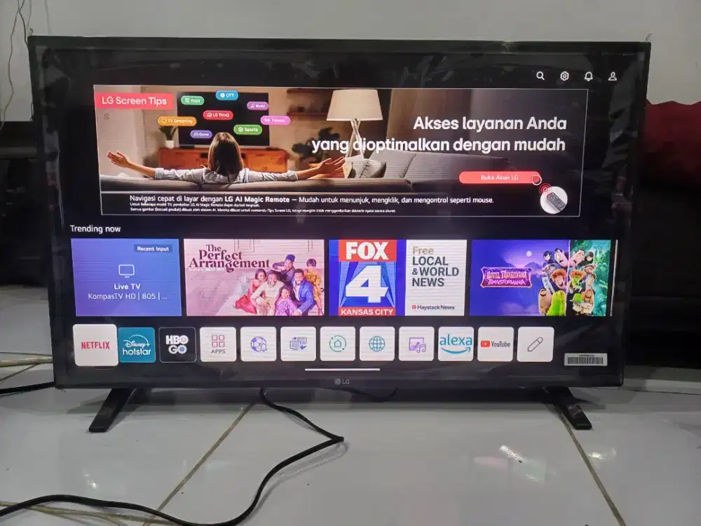 Led smart tv LG 32inchi sudah digital bormal jaya