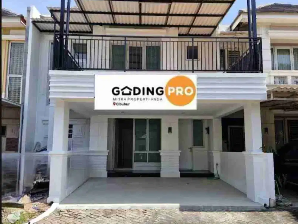 DIJUAL RUMAH TERENOVASI 2 LANTAI DI KOTA WISATA CIBUBUR