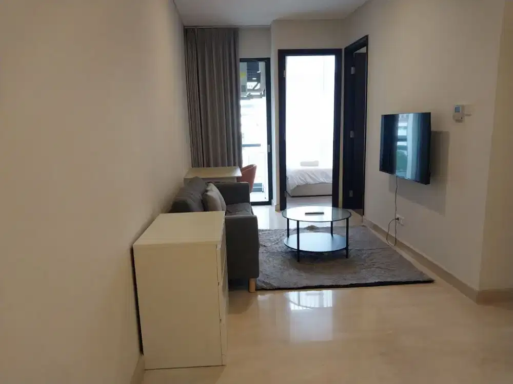 Disewa Apartemen Sudirman Suite 2BR Uk64m² Furnished at Jakarta Pusat