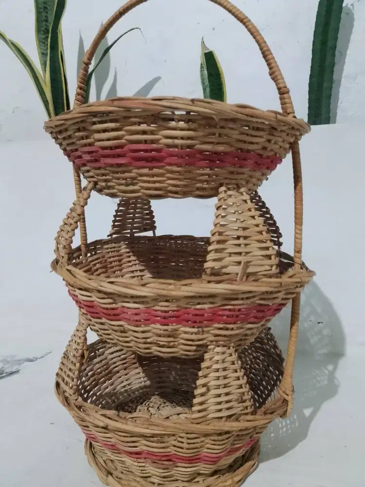 Kerang Rotan Bahan Bambu